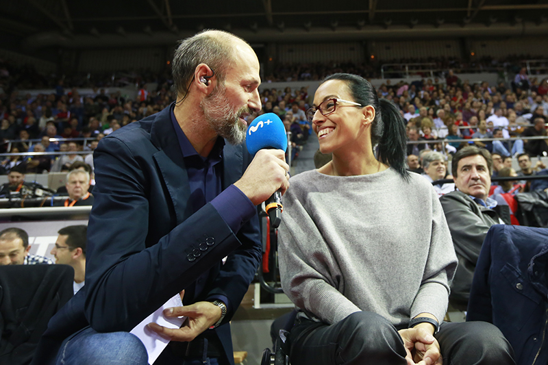 Teresa Perales con Lucio Angulo