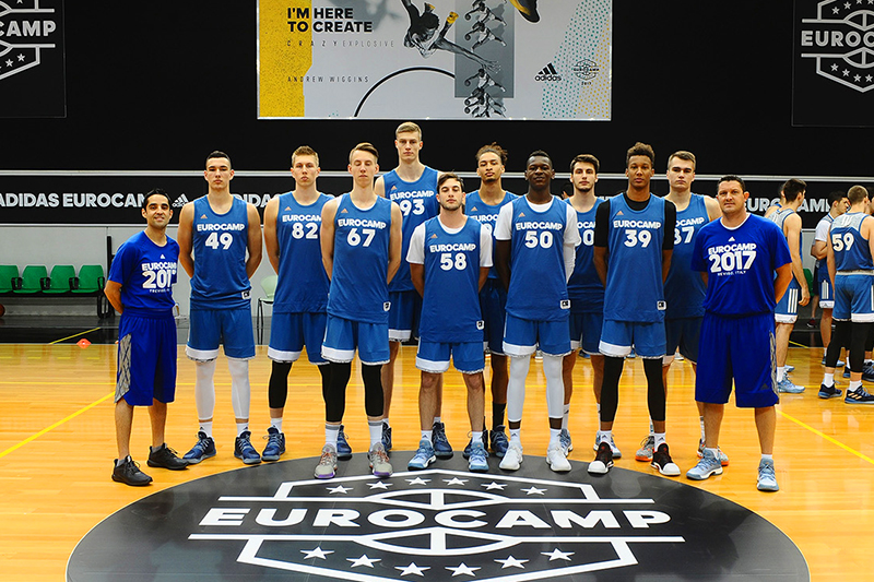 el plastico Real Arriesgado Sergi García concluye su segundo Adidas Eurocamp | Basket Zaragoza